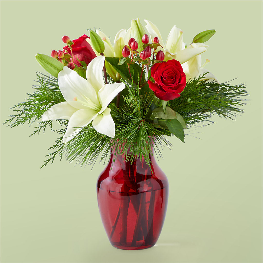Evergreen Delight Bouquet – Blue Poppy Flower Co, Mount Gilead OH