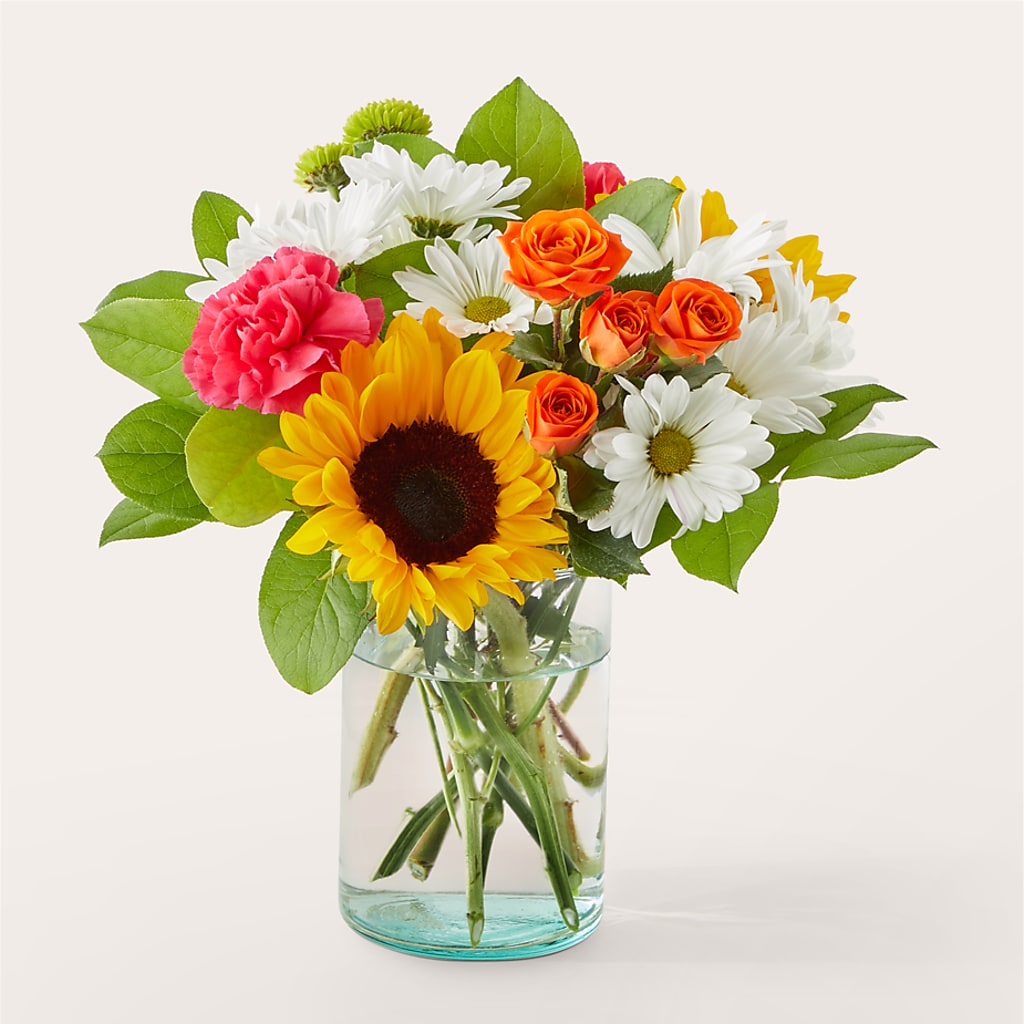 Sun-drenched Blooms Bouquet – Blue Poppy Flower Co, Mount Gilead OH