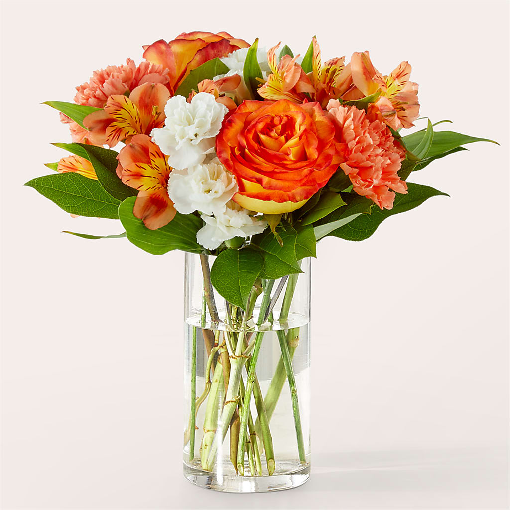 Apricot Glow Bouquet – Blue Poppy Flower Co, Mount Gilead OH