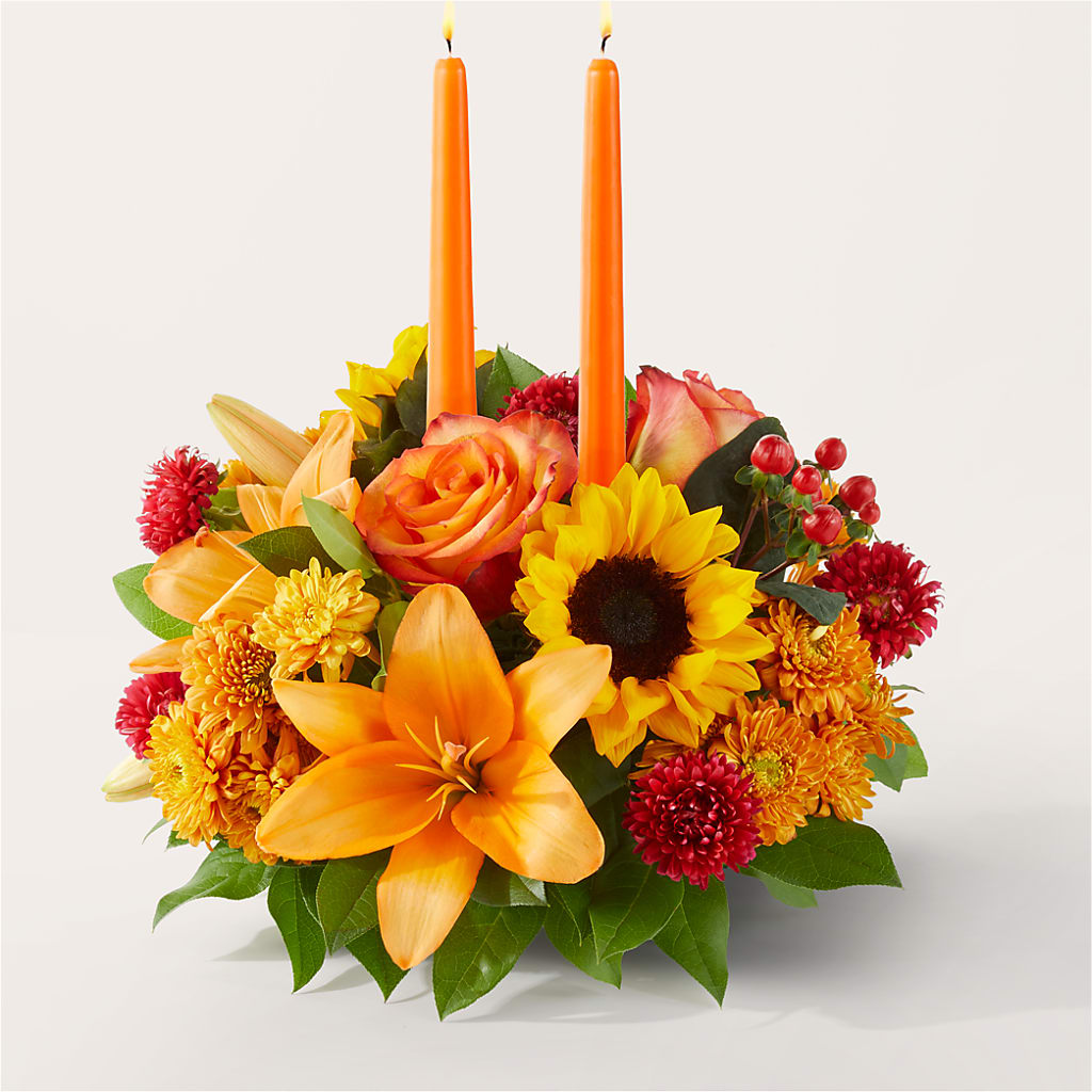 Grateful Centerpiece – Blue Poppy Flower Co, Mount Gilead OH