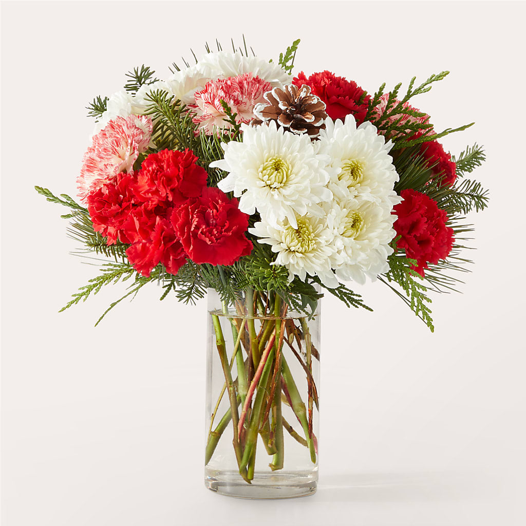 Candy Cane Lane Bouquet – Blue Poppy Flower Co, Mount Gilead OH