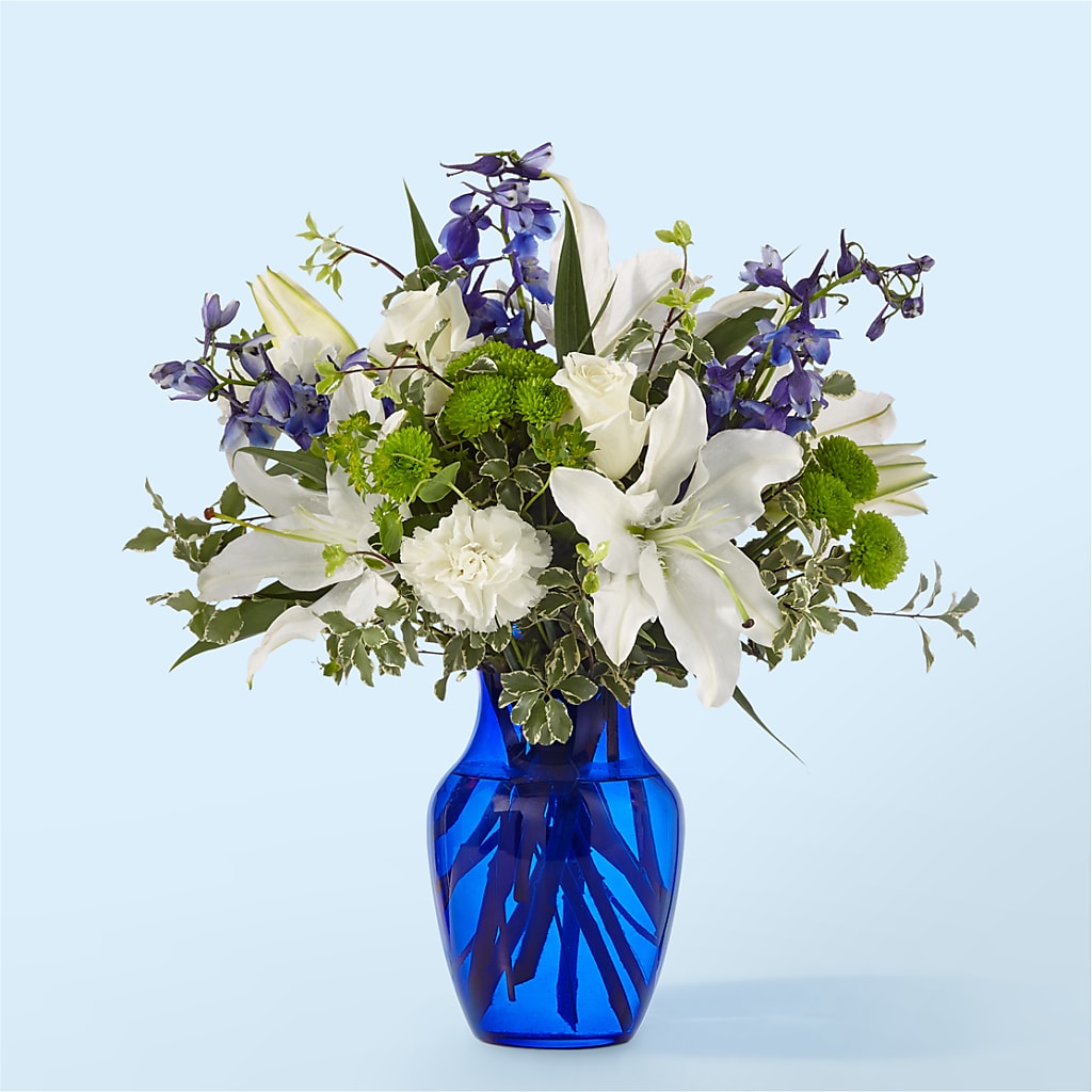 Santorini Bouquet – Blue Poppy Flower Co, Mount Gilead OH