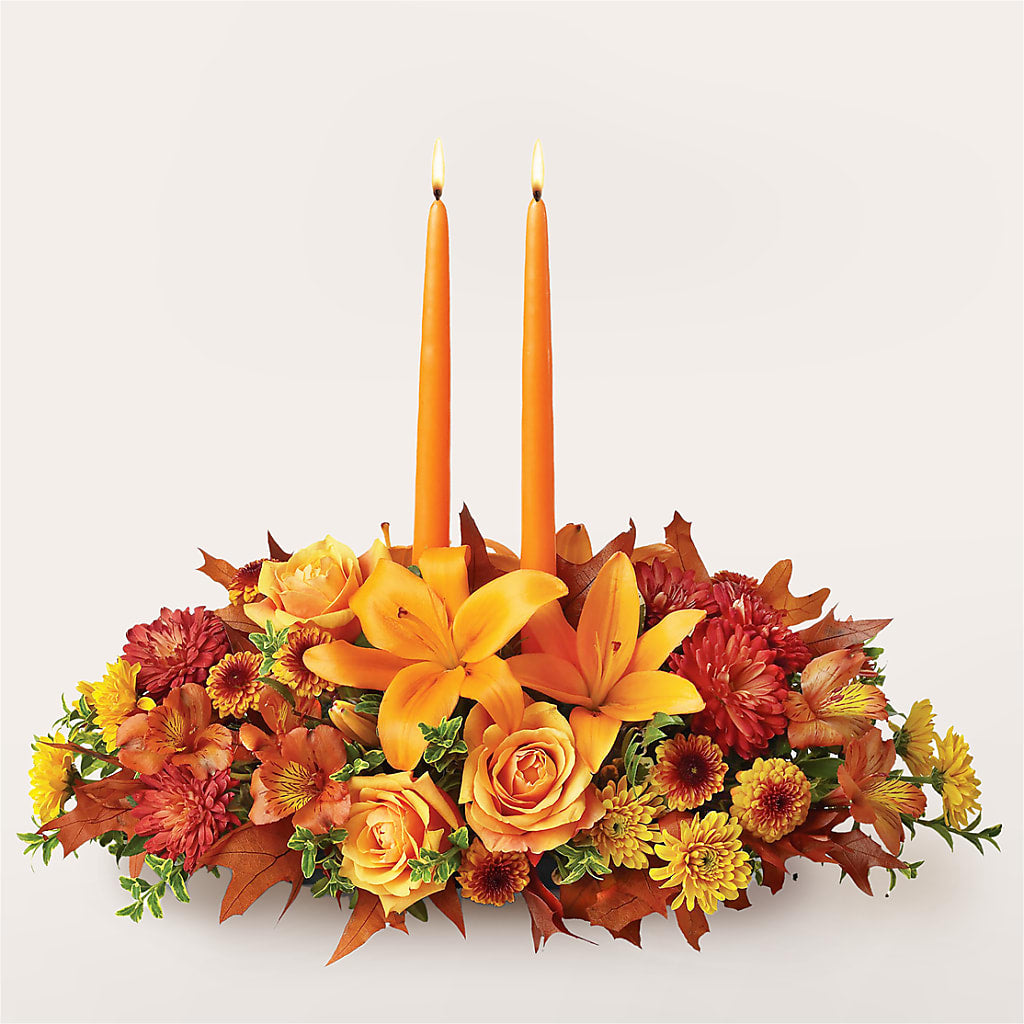 Traditions Centerpiece – Blue Poppy Flower Co, Mount Gilead OH