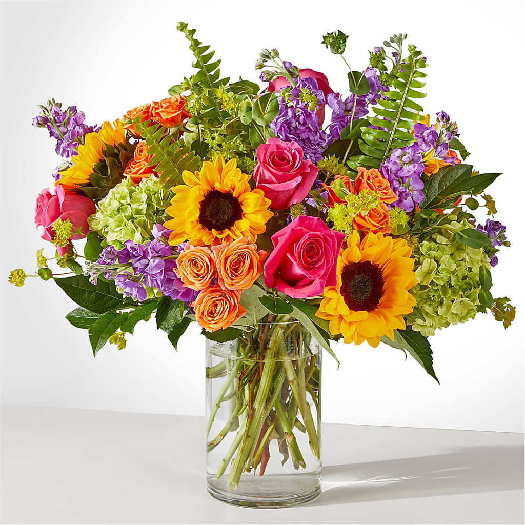Vibrant Greetings Bouquet – Blue Poppy Flower Co, Mount Gilead OH