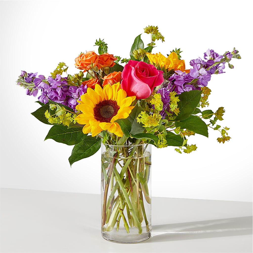 Vibrant Greetings Bouquet – Blue Poppy Flower Co, Mount Gilead OH