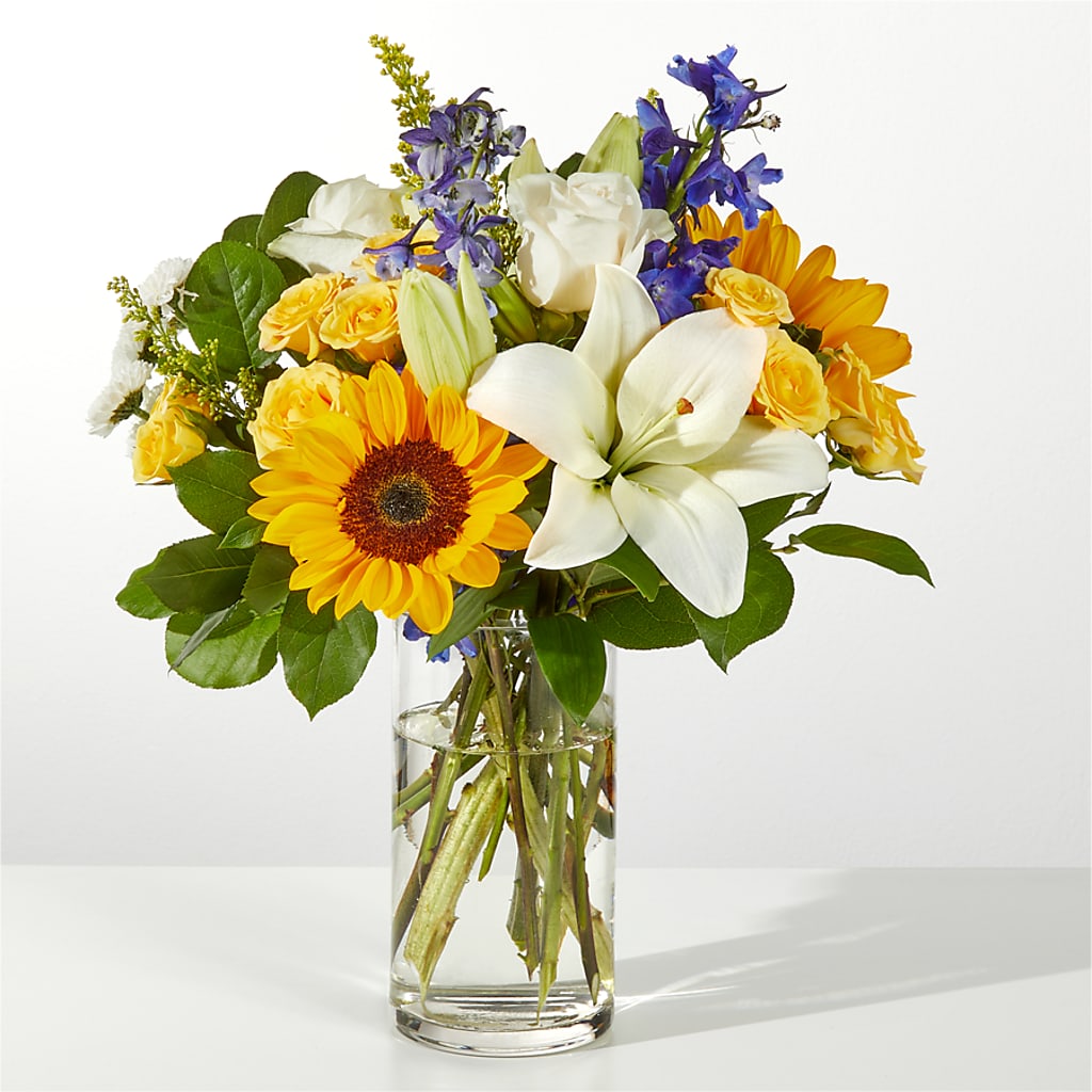 Wonderfully Sunny Bouquet – Blue Poppy Flower Co, Mount Gilead OH