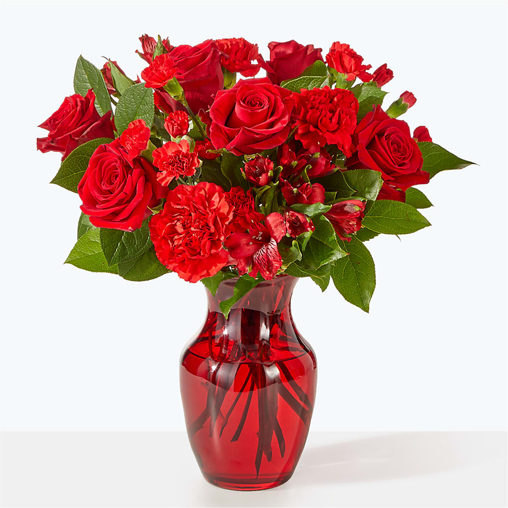 The Heartstrings Bouquet – Blue Poppy Flower Co, Mount Gilead OH