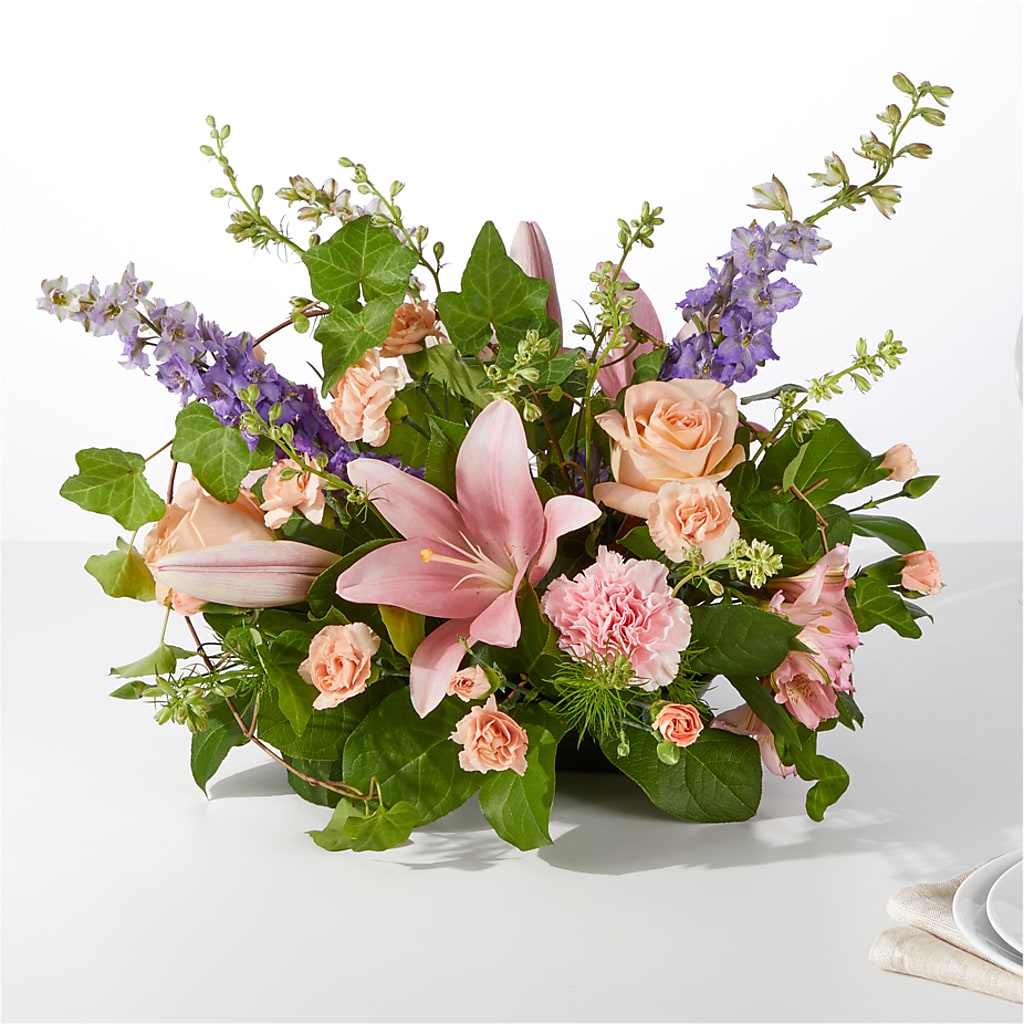 Blossom Time Centerpiece – Blue Poppy Flower Co, Mount Gilead OH