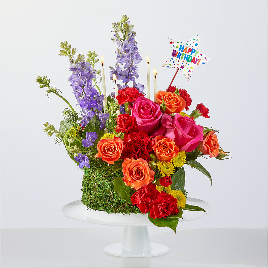 Best Year Yet Floral Cake – Blue Poppy Flower Co, Mount Gilead OH