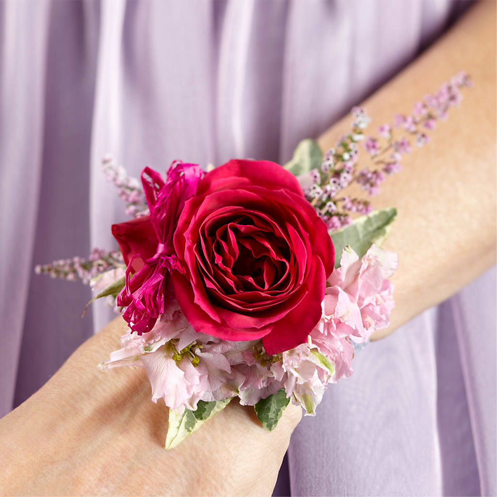 Rose Charm Corsage – Blue Poppy Flower Co, Mount Gilead OH