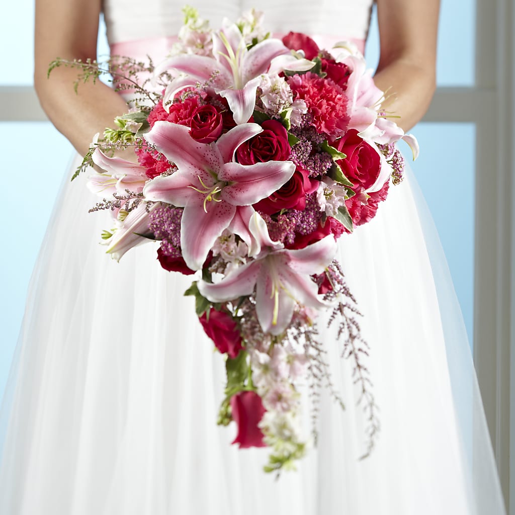 Lily & Rose Bouquet – Blue Poppy Flower Co, Mount Gilead OH