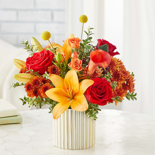 Scarlet Skies Bouquet –  Blue Poppy Flower Co, Mount Gilead OH