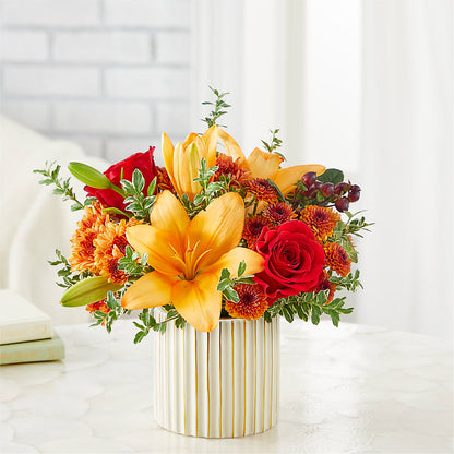 Scarlet Skies Bouquet –  Blue Poppy Flower Co, Mount Gilead OH