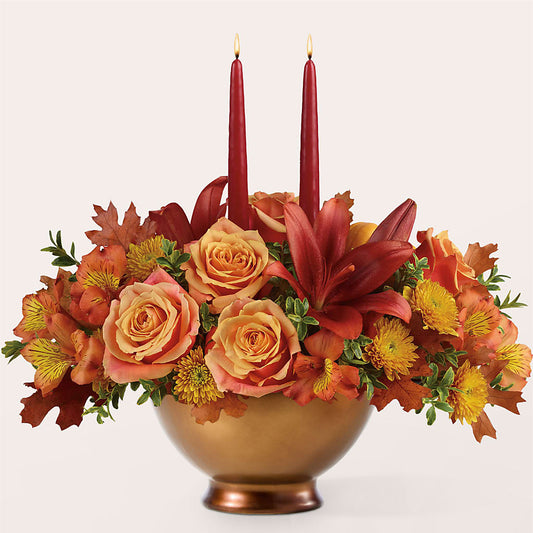 Harvest Table Centerpiece –  Blue Poppy Flower Co, Mount Gilead OH
