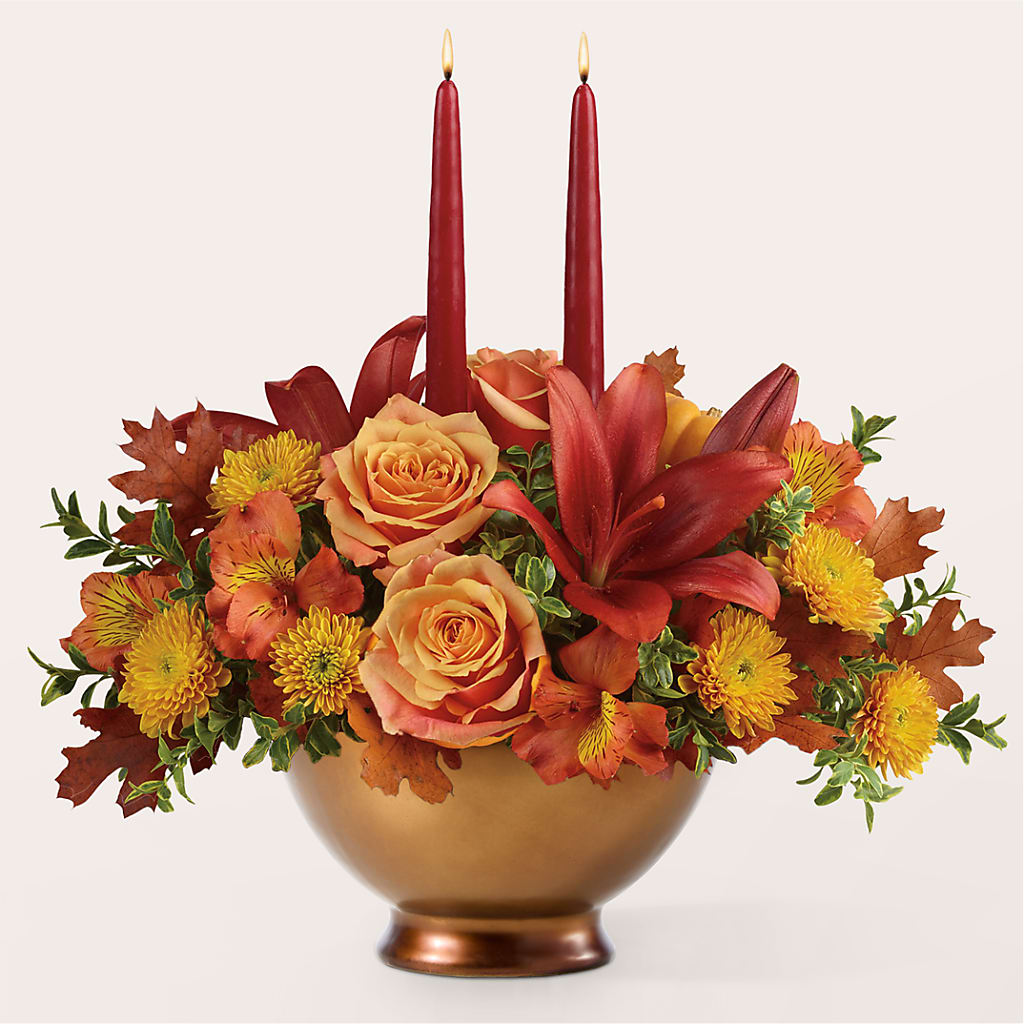 Harvest Table Centerpiece –  Blue Poppy Flower Co, Mount Gilead OH