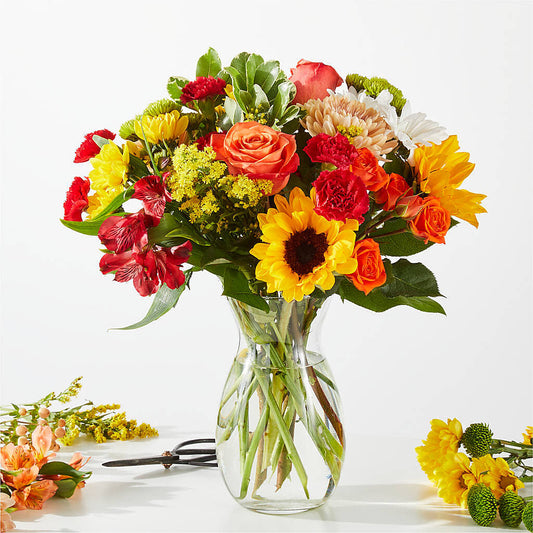 Fall Delight – A Florist Original –  Blue Poppy Flower Co, Mount Gilead OH