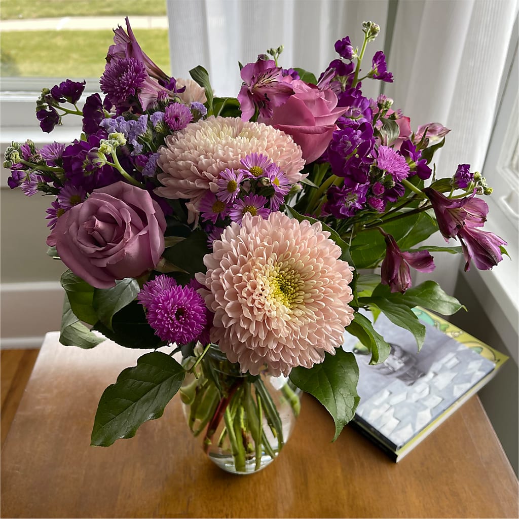 Ultraviolet Bouquet –  Blue Poppy Flower Co, Mount Gilead OH