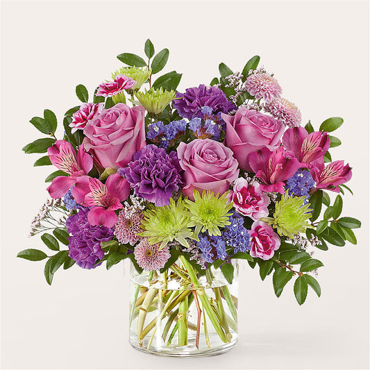 Glass Half Full Bouquet –  Blue Poppy Flower Co, Mount Gilead OH