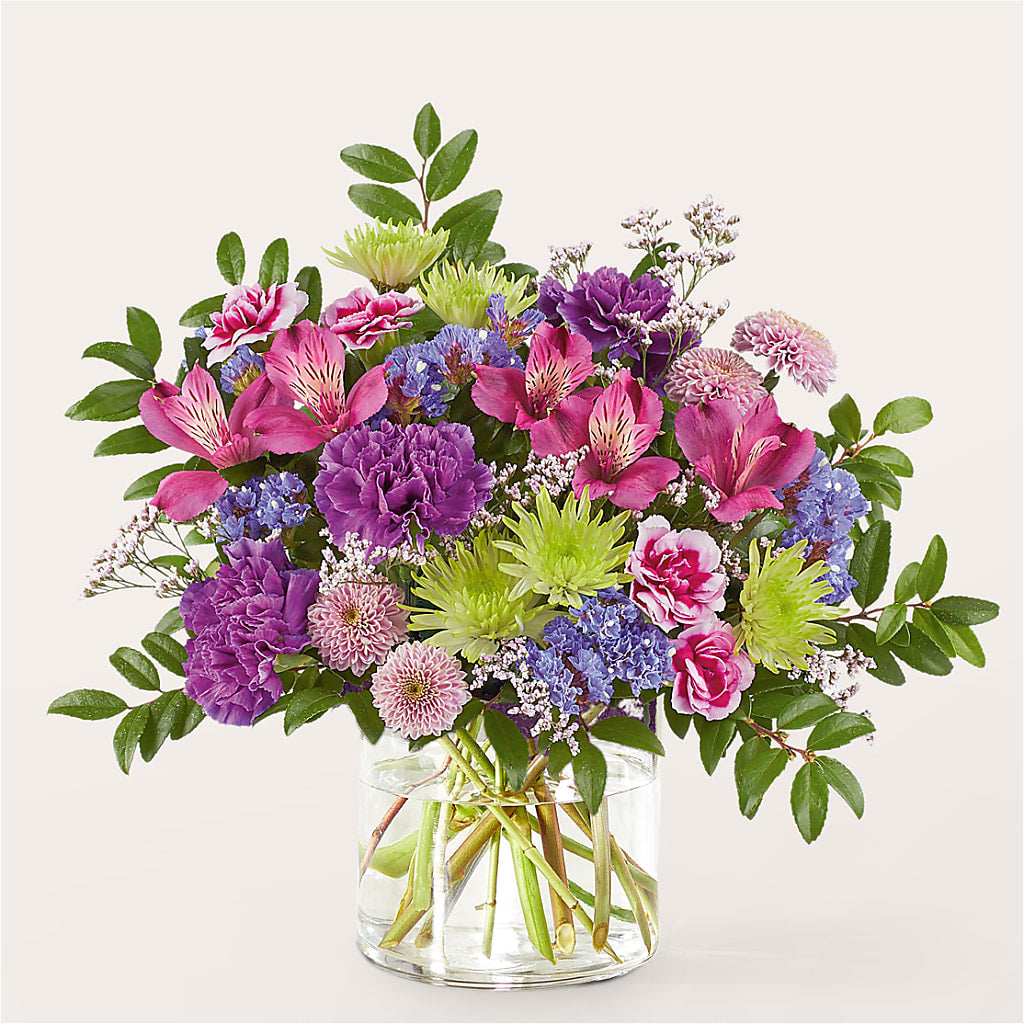 Glass Half Full Bouquet –  Blue Poppy Flower Co, Mount Gilead OH