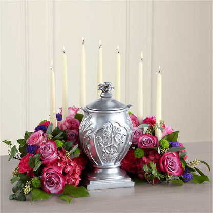 Peaceful Thoughts Arrangement –  Blue Poppy Flower Co, Mount Gilead OH