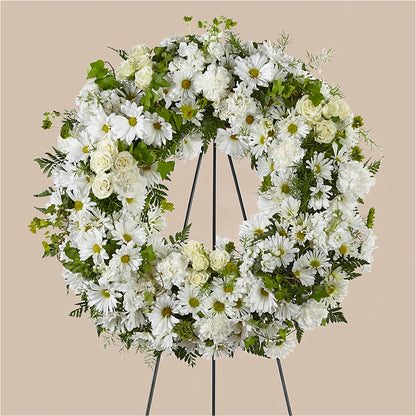 Faithful Wishes Wreath –  Blue Poppy Flower Co, Mount Gilead OH