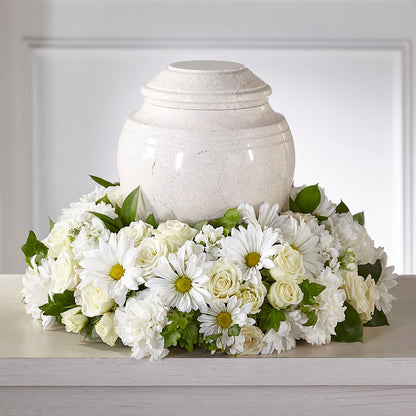 Ivory Gardens Cremation Adornment –  Blue Poppy Flower Co, Mount Gilead OH