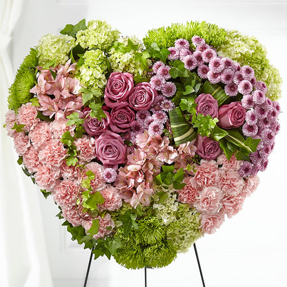 Heartwarming Standing Heart –  Blue Poppy Flower Co, Mount Gilead OH