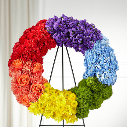 Circle of Love Wreath –  Blue Poppy Flower Co, Mount Gilead OH