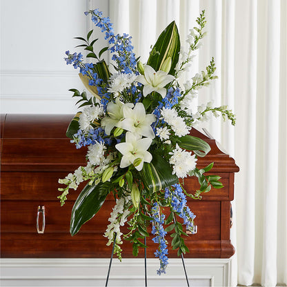 Eternal Impressions Standing Spray –  Blue Poppy Flower Co, Mount Gilead OH