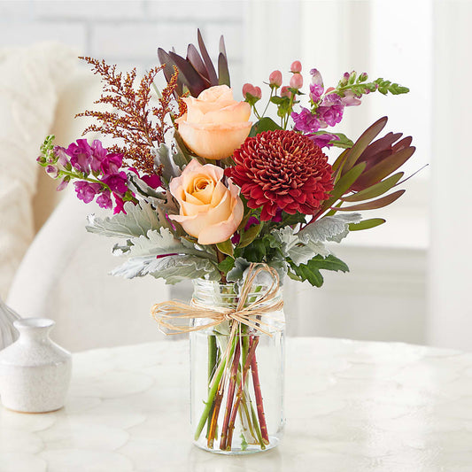 Moody Hues Bouquet –  Blue Poppy Flower Co, Mount Gilead OH