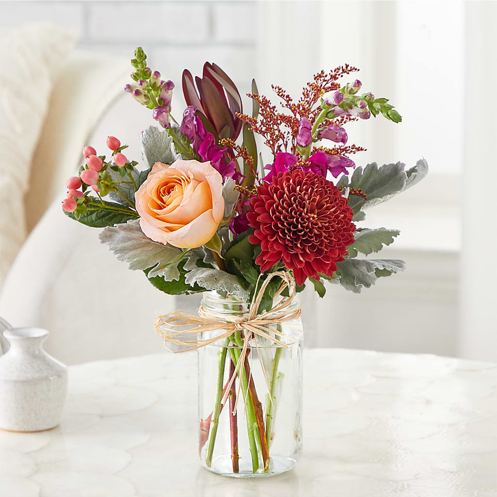 Moody Hues Bouquet –  Blue Poppy Flower Co, Mount Gilead OH