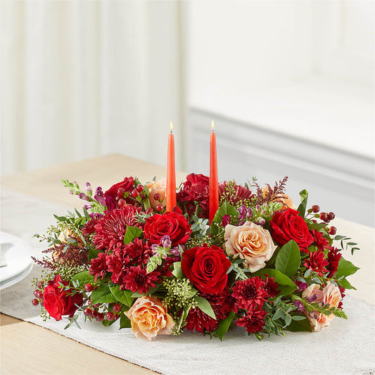 Most Thankful Centerpiece –  Blue Poppy Flower Co, Mount Gilead OH