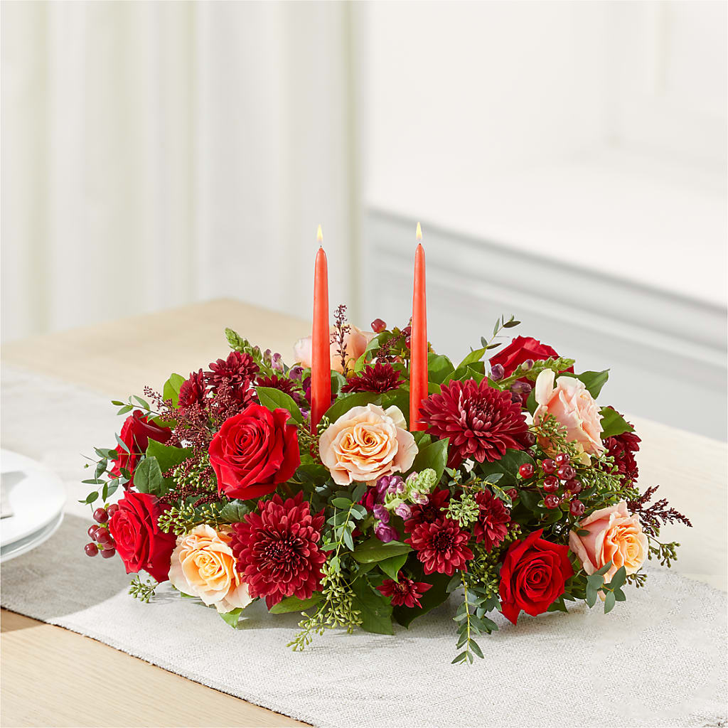 Most Thankful Centerpiece –  Blue Poppy Flower Co, Mount Gilead OH