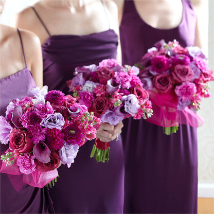 Bridesmaid's Garden Bouquet –  Blue Poppy Flower Co, Mount Gilead OH
