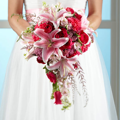 Lily & Rose Bouquet –  Blue Poppy Flower Co, Mount Gilead OH