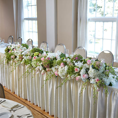 State of Joy Head Table Arrangement –  Blue Poppy Flower Co, Mount Gilead OH