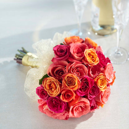 Sweet Roses Bouquet –  Blue Poppy Flower Co, Mount Gilead OH