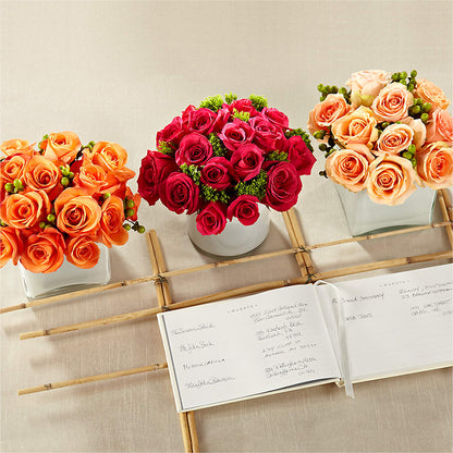 Dawn Rose Centerpiece –  Blue Poppy Flower Co, Mount Gilead OH