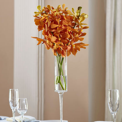 Orange Mokara Bouquet –  Blue Poppy Flower Co, Mount Gilead OH