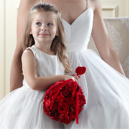 Pure at Heart Flower Girl Arrangement –  Blue Poppy Flower Co, Mount Gilead OH