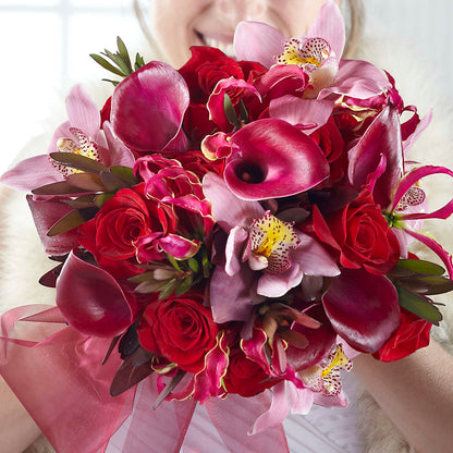 Heart of Hearts Bouquet –  Blue Poppy Flower Co, Mount Gilead OH