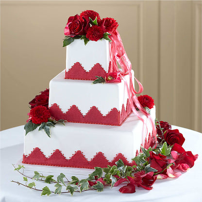 Forever Happiness Cake Decor –  Blue Poppy Flower Co, Mount Gilead OH