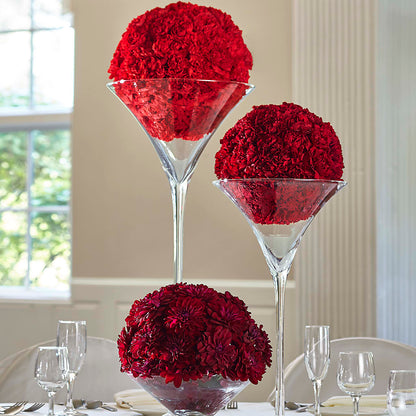 Our Special Vows Centerpiece –  Blue Poppy Flower Co, Mount Gilead OH